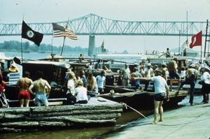 Owensboro Flatboat race 1979